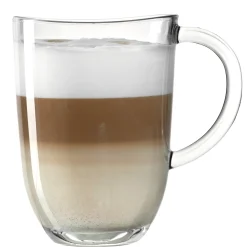 6 Latte Macchiatotassen NAPOLI 380 ml mit Untertassen