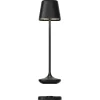 Akku-Tischleuchte CAPRI 25 cm schwarz