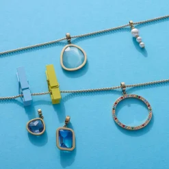 Anhänger CLARENCE gold Clip & Mix