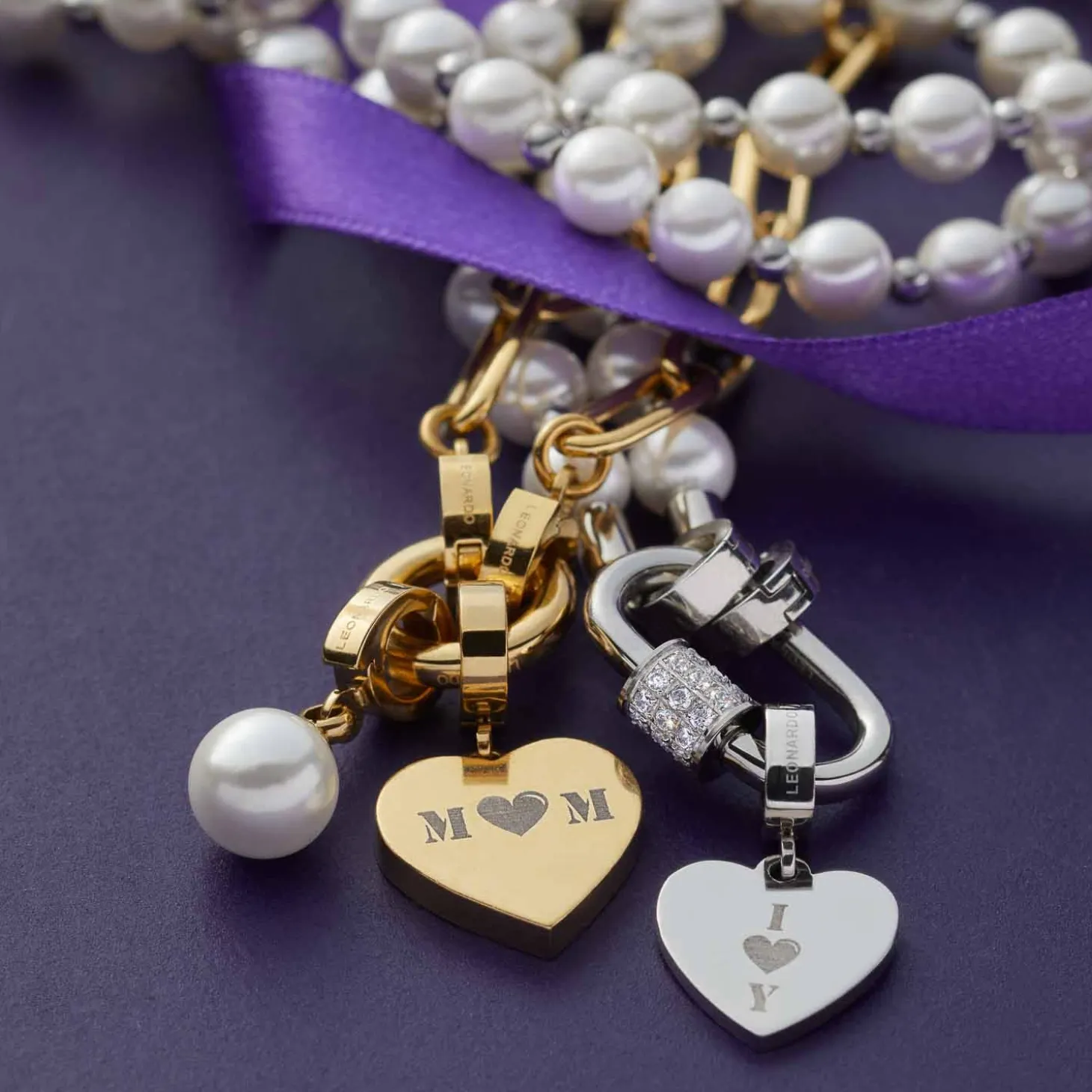 Anhänger COCO gold Clip & Mix