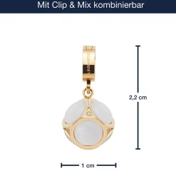 Anhänger IDA Clip & Mix gold