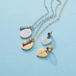 Anhänger JANA silber mit persönlicher Gravur