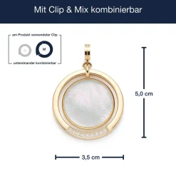Anhänger MAGDA gold Clip & Mix