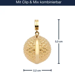Anhänger PINOU Clip & Mix gold