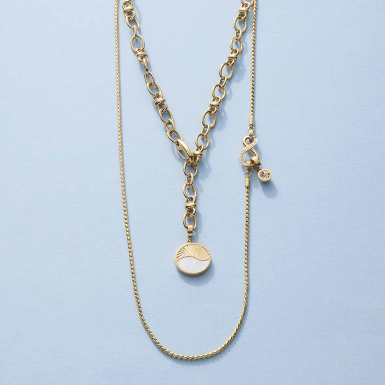 Anhänger SOLARIS gold Clip & Mix