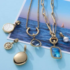 Anhänger TRISH gold Clip & Mix