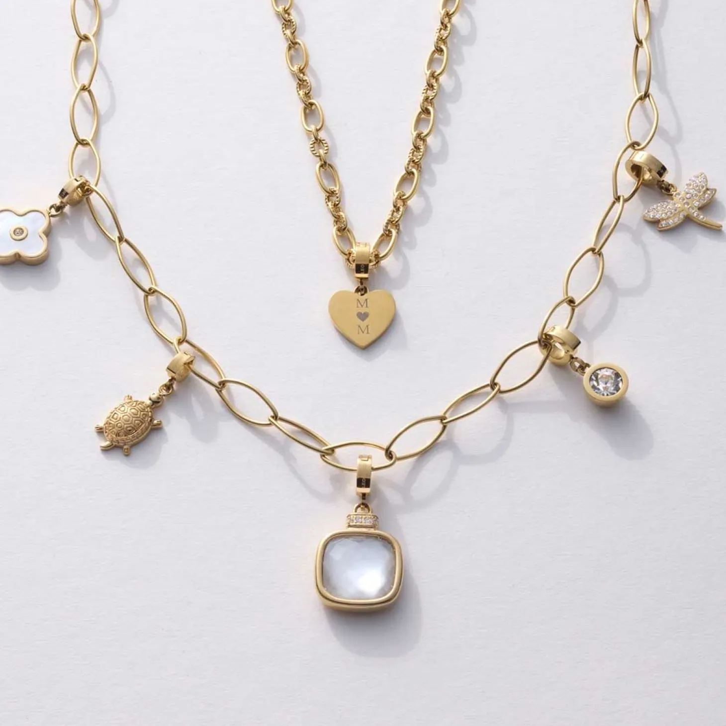 Anhänger VIRGINIA gold Clip & Mix