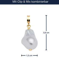 Anhänger WILMI Clip & Mix gold