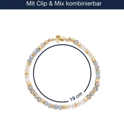 Armband BERNIE Clip & Mix gold