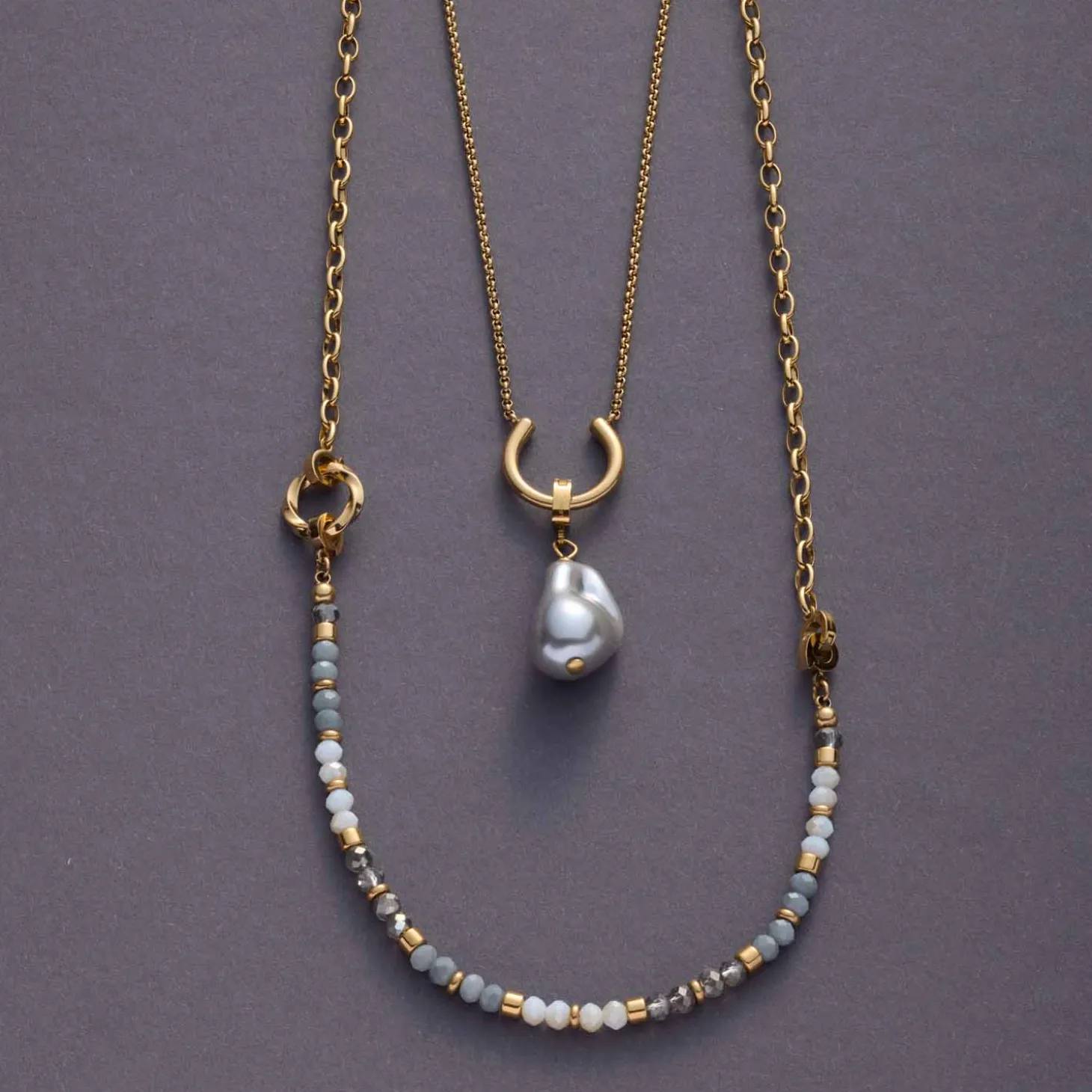 Armband BERNIE Clip & Mix gold