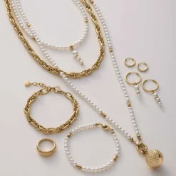 Armband CHRISTA Clip & Mix gold