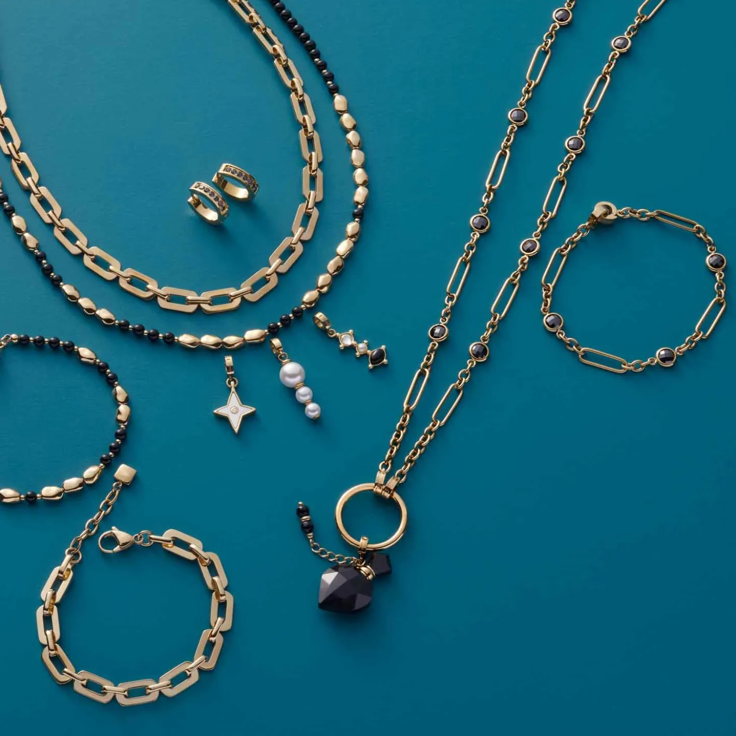 Armband DELICA gold Clip & Mix