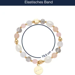 Armband HOPE gold/rose