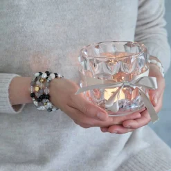 Armband HOPE silber/grau