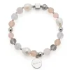 Armband HOPE silber/rose