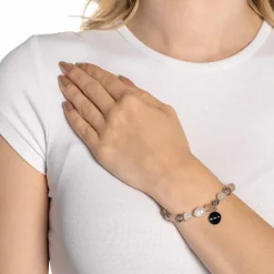 Armband HOPE silber/rose