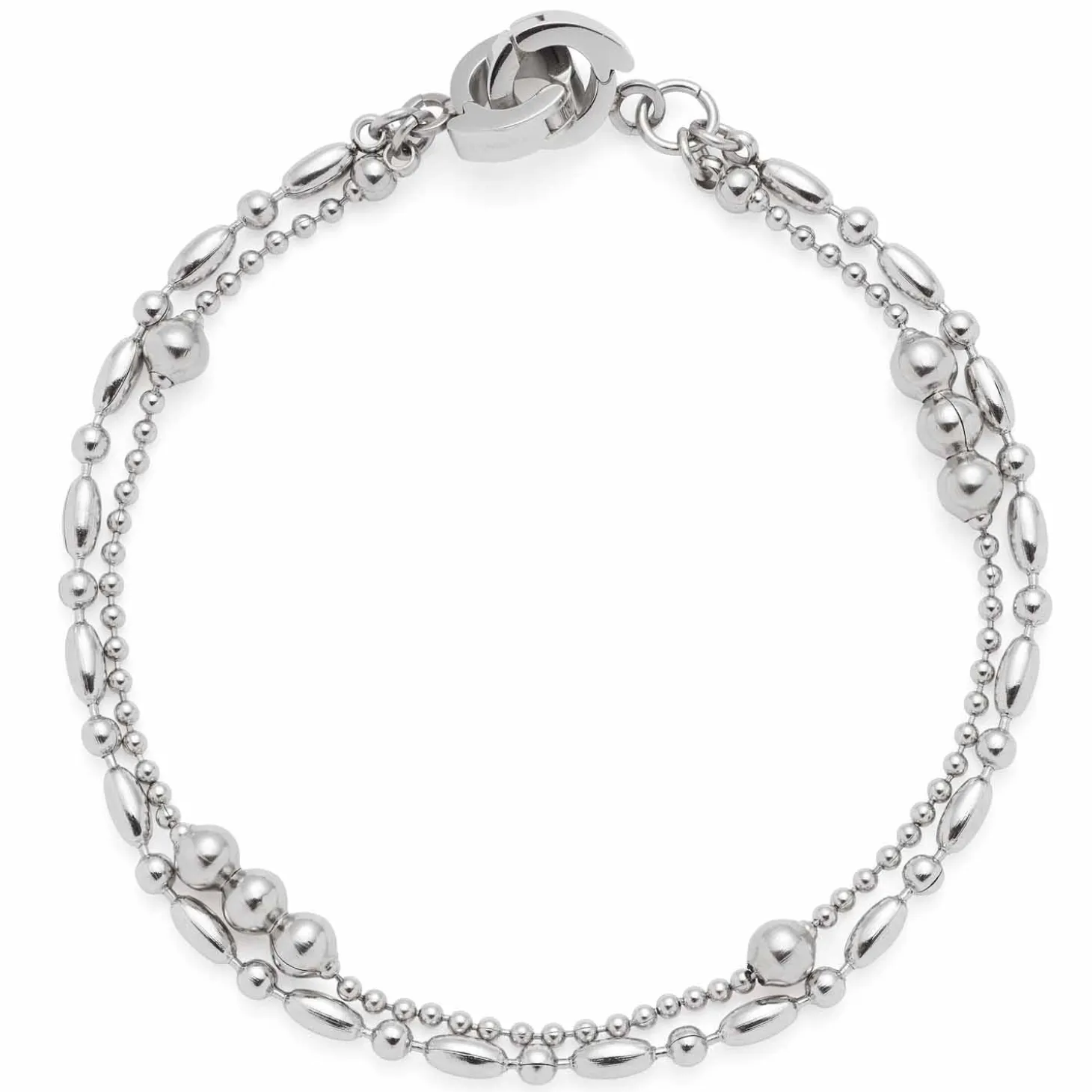 Armband ILVI silber Clip & Mix