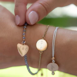 Armband MARLA gold mit persönlicher Gravur