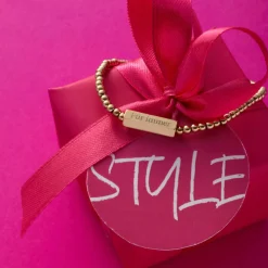 Armband PILEA gold mit persönlicher Gravur