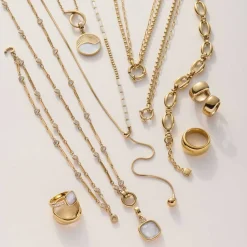 Armband REBECCA gold Clip & Mix