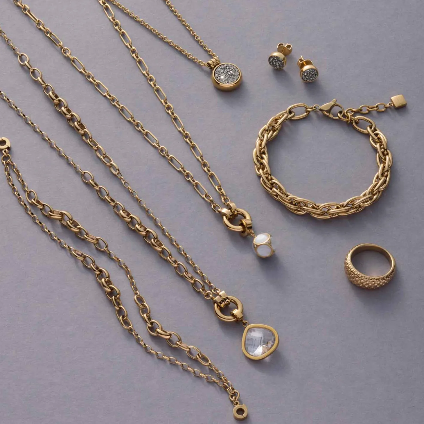 Armband SUZANNE Clip & Mix gold