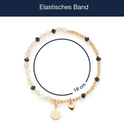 Armband TIAMO gold You & Me CIAO