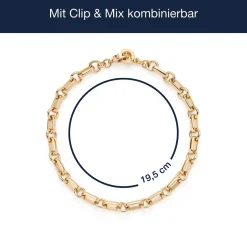 Armband YVETTE gold Clip & Mix