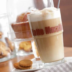 Becher SOLO 410ml braun Latte Macchiato 6er-Set