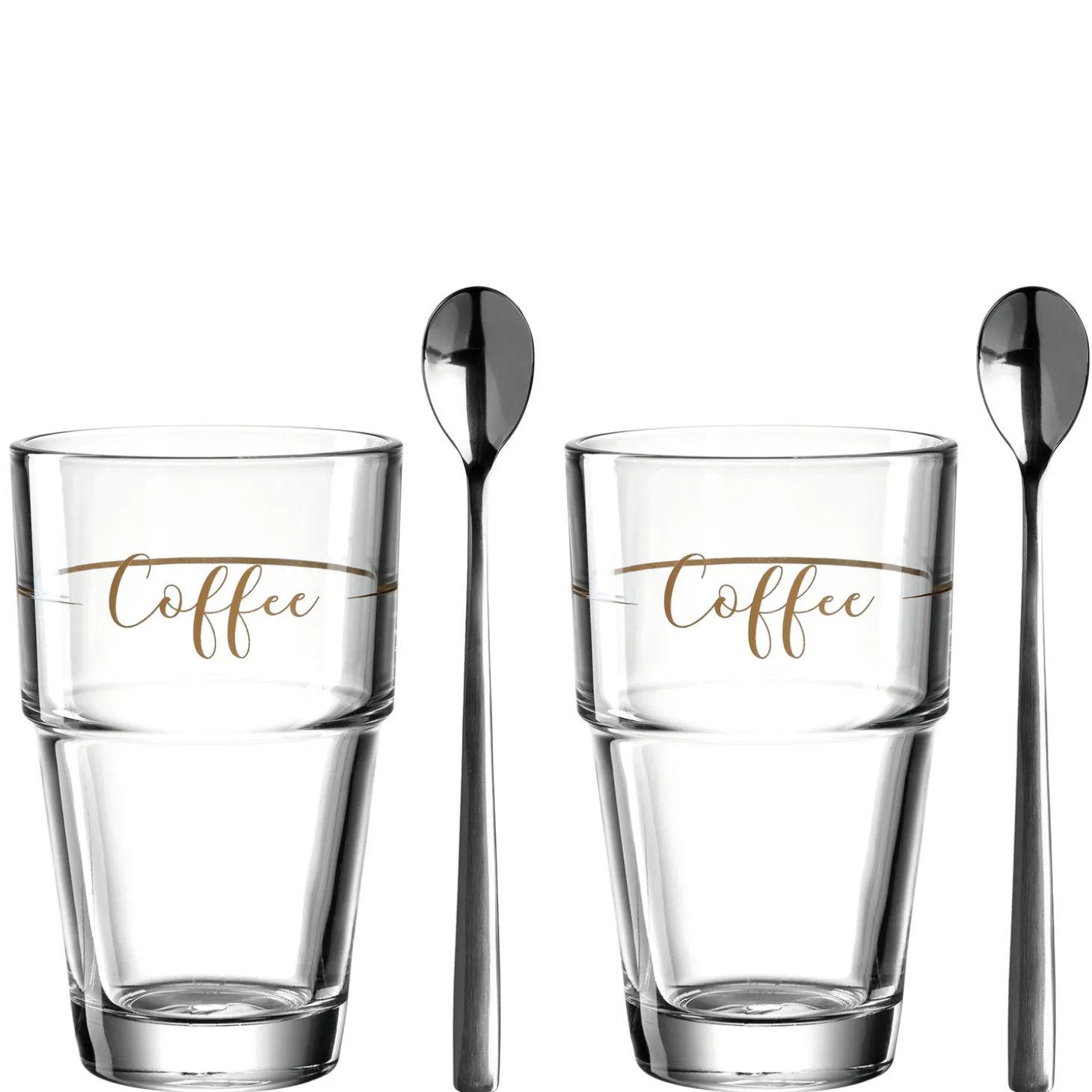 Becherset SOLO 410 ml 'Coffee' 4-teilig