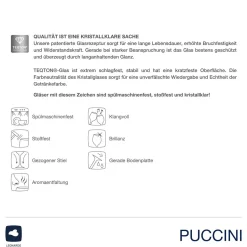 Bierglas PUCCINI 410 ml 6er-Set