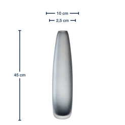 Bodenvase BELLAGIO 45 cm anthrazit