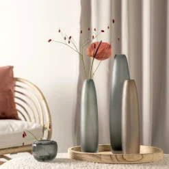 Bodenvase BELLAGIO 34 cm beige