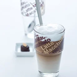 Cafe Latte Set SOLO 410 ml braun 4-teilig