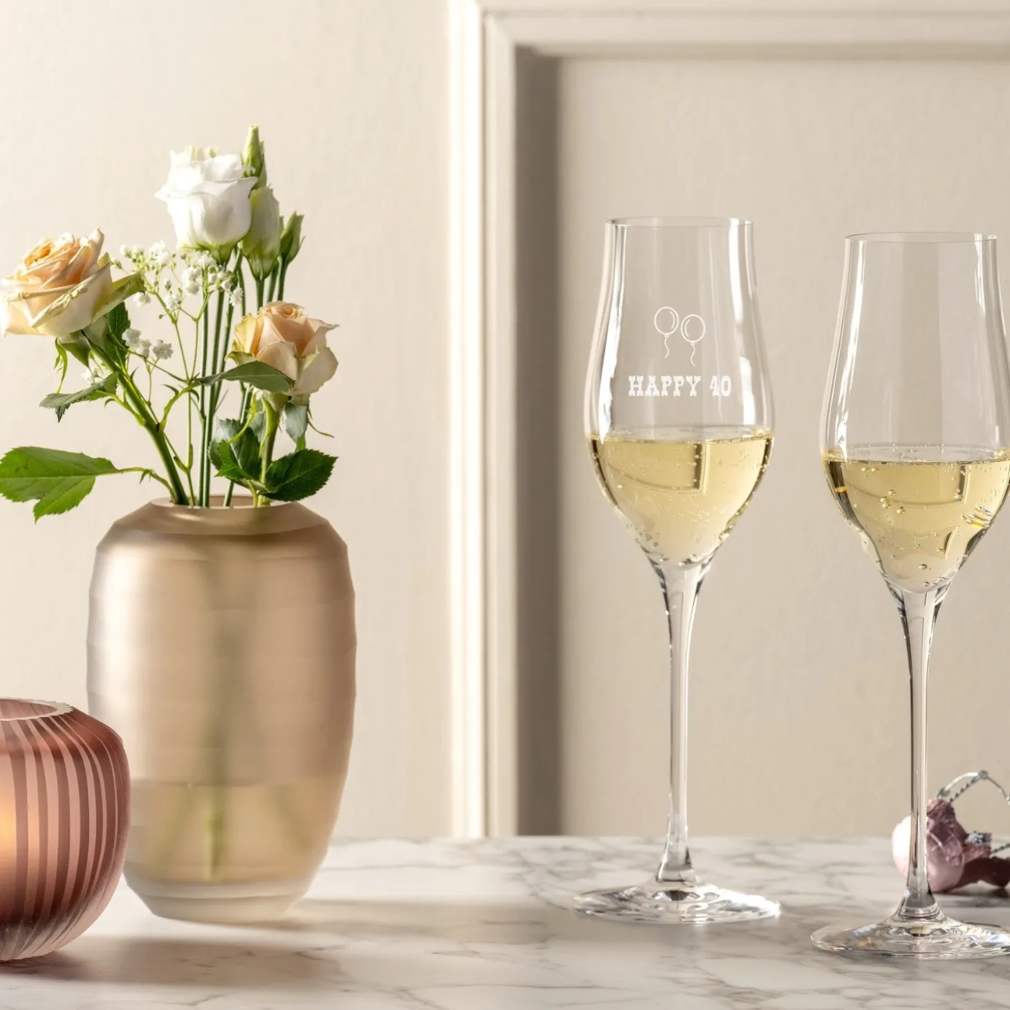 Champagnerglas BRUNELLI 340 ml mit persönlicher Gravur