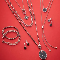 Creole RONIA silber glitz Beauty's