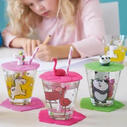 Deckel BAMBINI 9 cm grün Panda