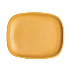 Dekoteller Metall CAMMINATA amber 17 cm x 21 cm