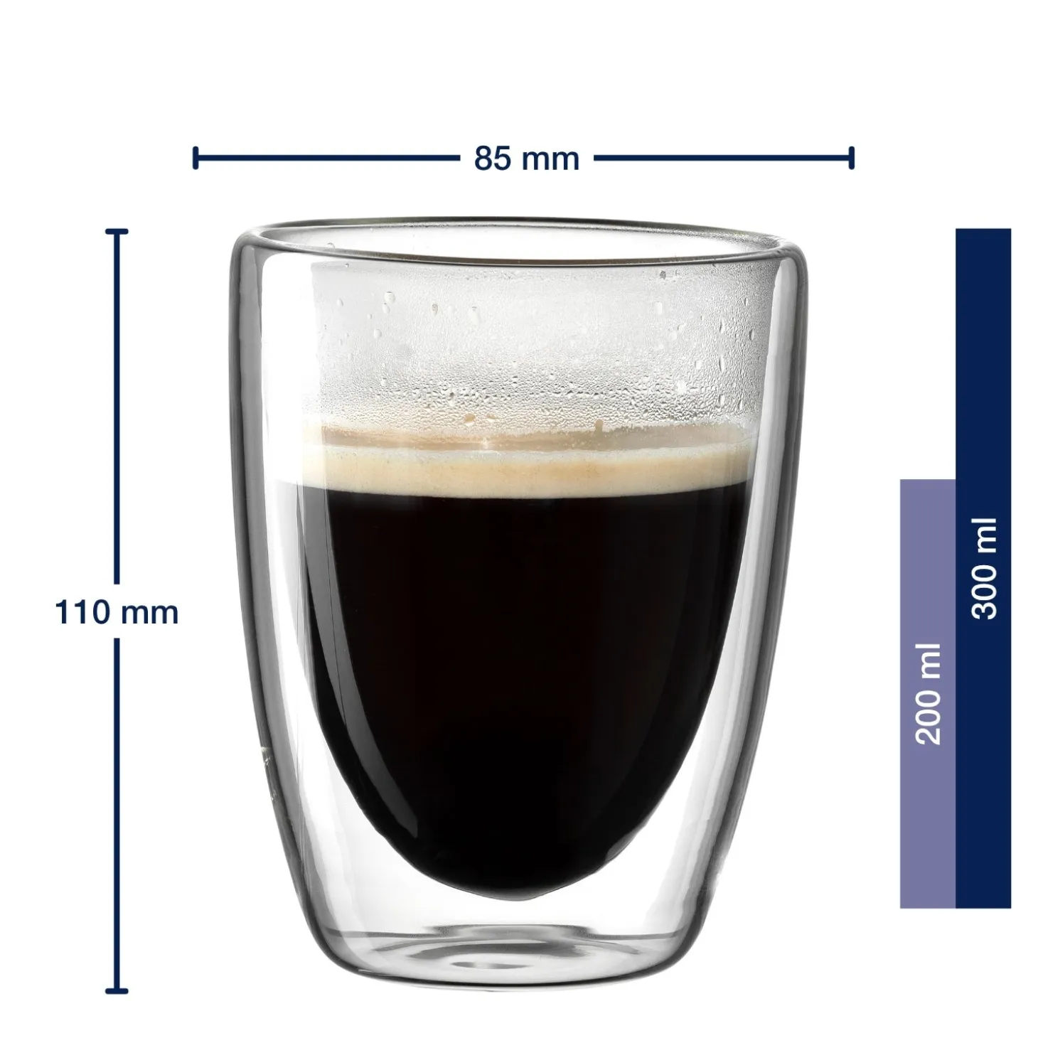 Doppelwandbecher DUO 300 ml 2er-Set