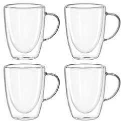 Doppelwandtasse DUO 300 ml 4er-Set
