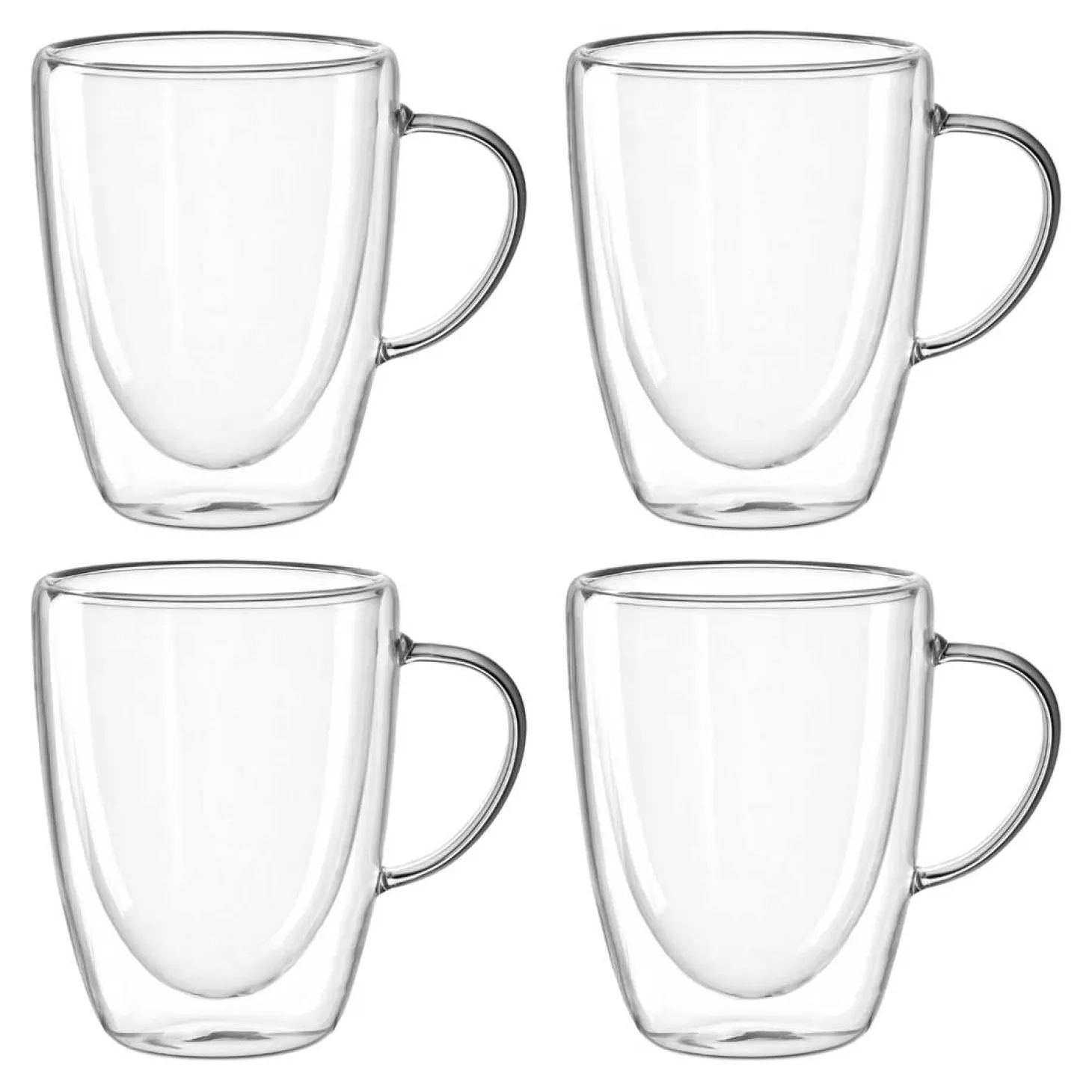 Doppelwandtasse DUO 300 ml 4er-Set