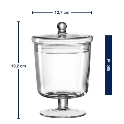 Dose auf Fuß POESIA 19 cm