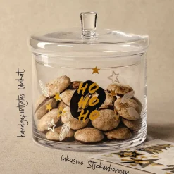 Dose SILENZIO 20 cm mit Rub-on-Stickern