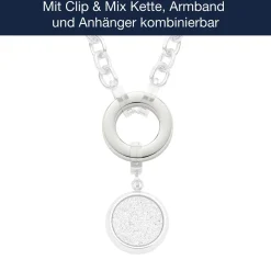 Edelstahlring klein flach