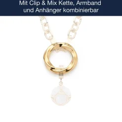 Edelstahlring LOTTI Clip & Mix gold