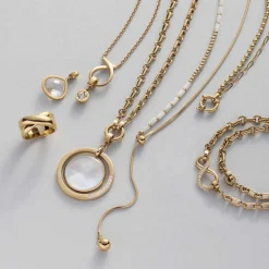 Edelstahlring SENTA gold Clip & Mix