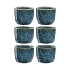 Eierbecher MATERA blau 6er-Set