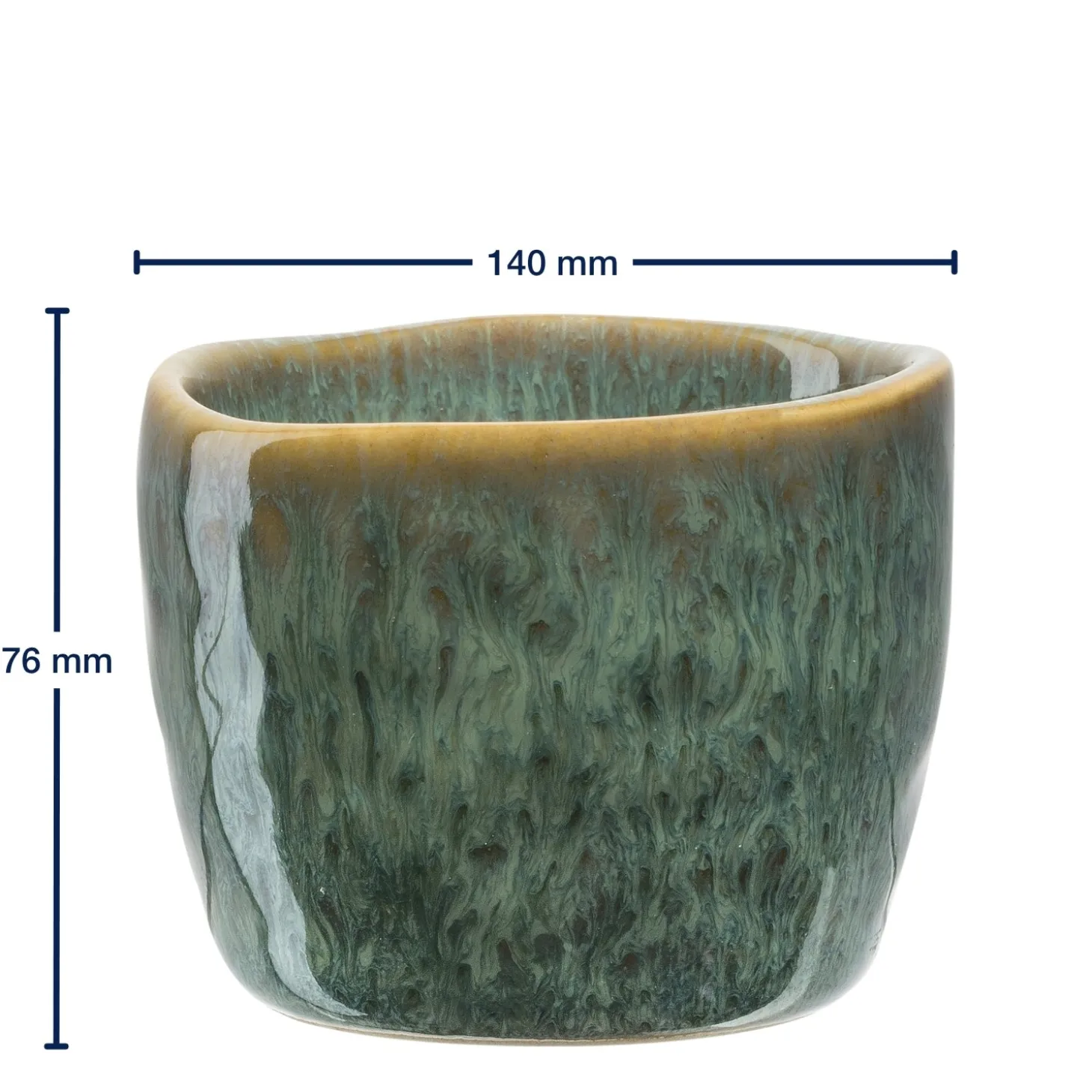 Eierbecher MATERA grün 6er-Set