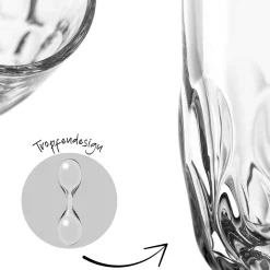 Espressoglas GOCCE 90ml 3. Variante 2er-Set