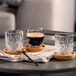 Espressoglas GOCCE 90ml 3. Variante 2er-Set