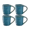 Espressotasse MATERA 90 ml blau 4er-Set